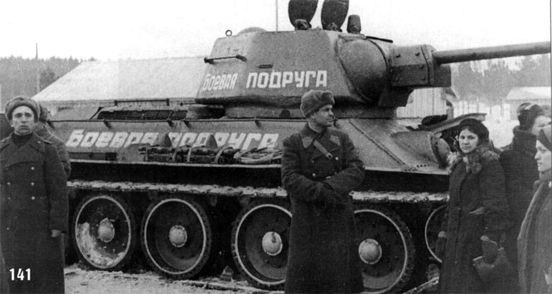 Il T-34 di Mariya, 'Fidanzata Combattente'